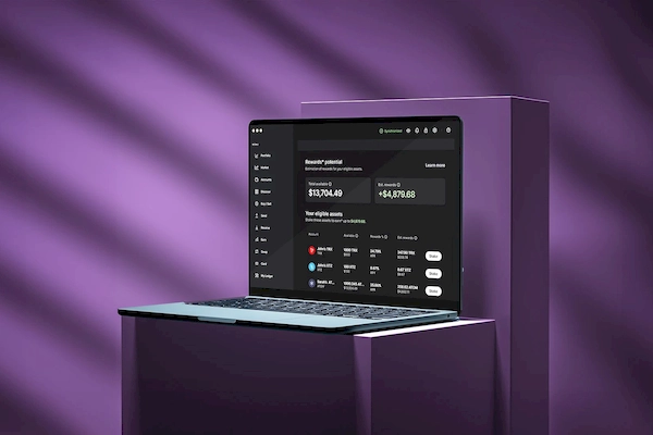 Ledger固件更新界面示意