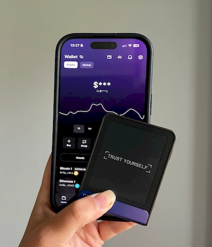 Ledger硬件钱包步骤示意